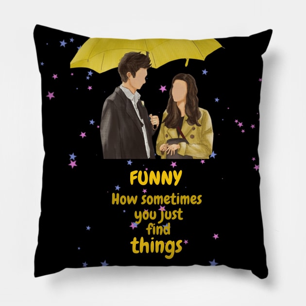 Ted & Tracy from himym Pillow by tubakubrashop