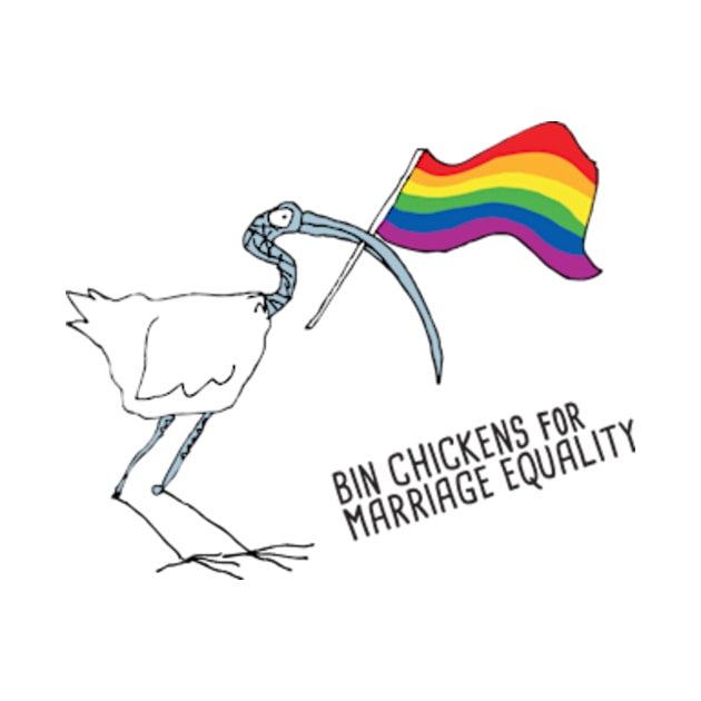 Bin chickens for Marriage Equality by vectormutt