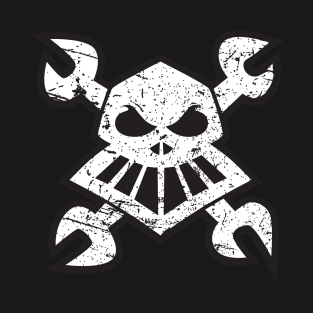 Robo Pirate Grunge T-Shirt