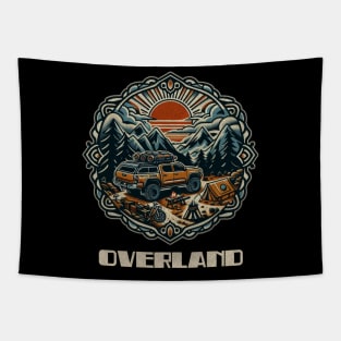 Overland Toyota sunset campground Tapestry