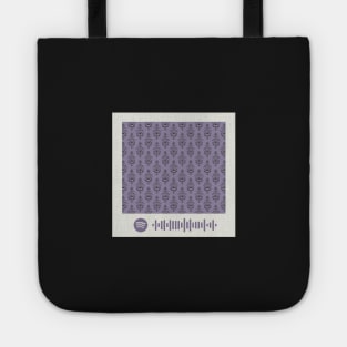 Grim Grinning Ghosts Spotify QR Code Tote