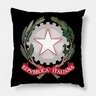 Emblem of Italy Pillow