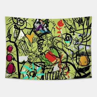 Line Embryo Tapestry