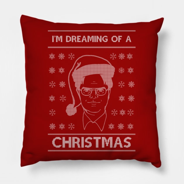 I'm dreaming of a Dwight Christmas Pillow by toruandmidori