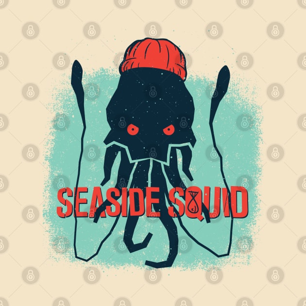 Seaside Squid by monsieurgordon