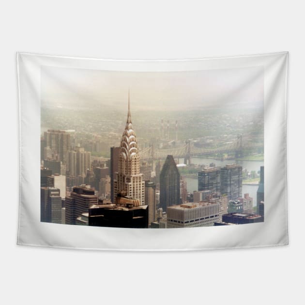 Chrysler Building Tapestry by tomg