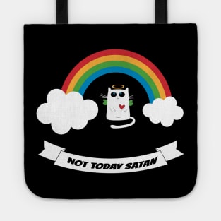 Not Today Satan Tote