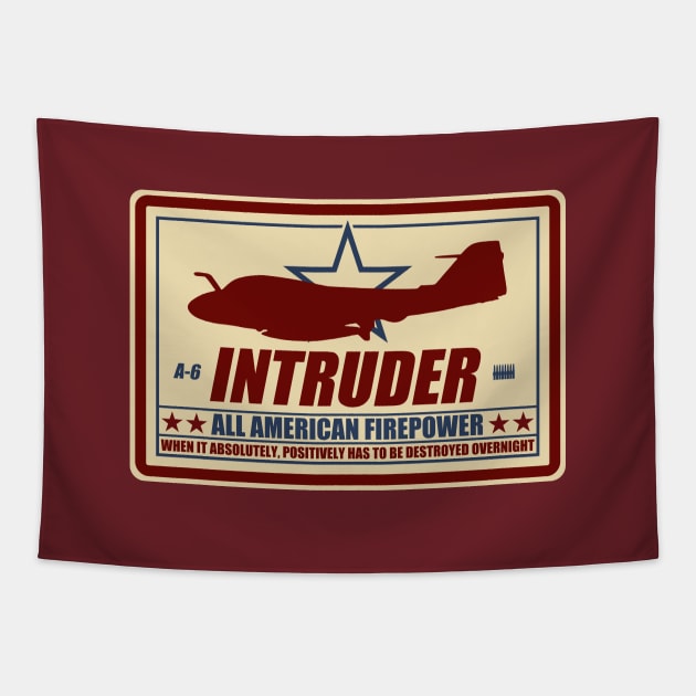 A-6 Intruder Tapestry by TCP