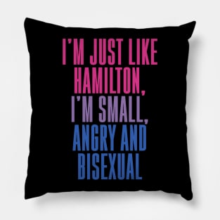 i'm just like hammilton Pillow