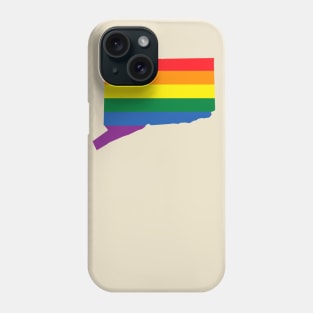 Connecticut state LGBT Pride Phone Case