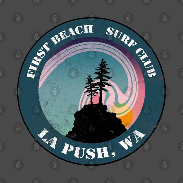 First Beach Surf Club by Megan Noble