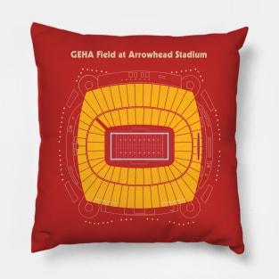 GEHA Field at Arrowhead Stadium Pillow