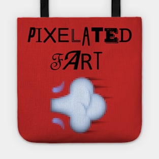 Pixelated Fart Tote