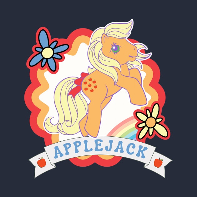 Applejack Pony by kameleon79