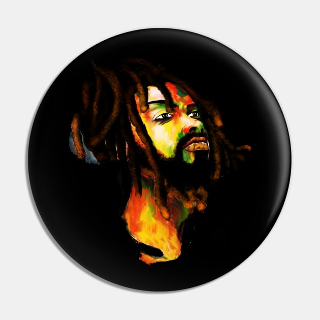 Africa Map, African Rasta Man, Rastafarian Pin by dukito