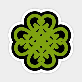 St. Patrick Clover Magnet