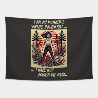 My Mother’s Savage Daughter Tapestry