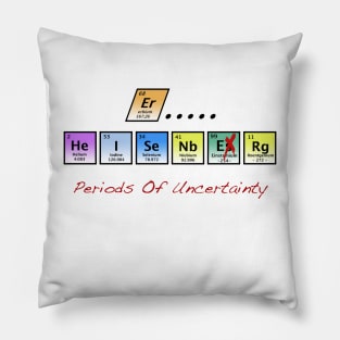 Periods of Uncertainty Pillow