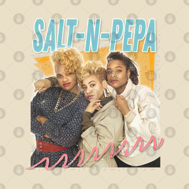 Salt N Pepa / Vintage Aesthetic Design by DankFutura