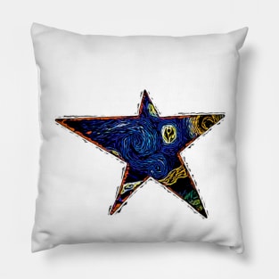 Stormy Star Pillow