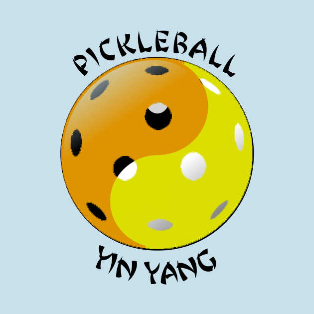 Pickleball Yin-Yang by numpdog