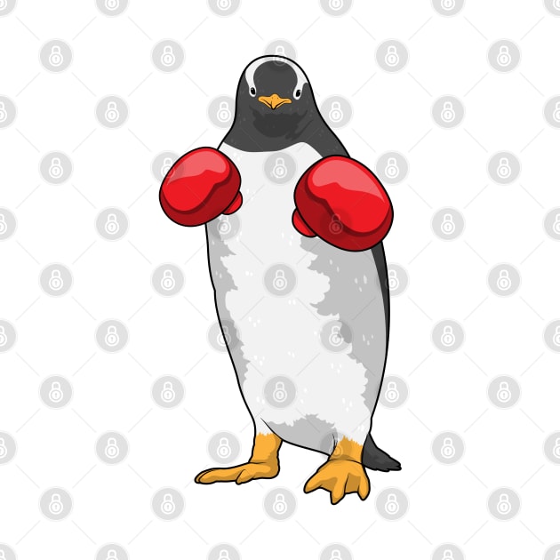 Penguin Boxer Boxing gloves by Markus Schnabel