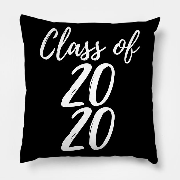 Class Of 2020 Graduation Senior High School College Pillow by busines_night