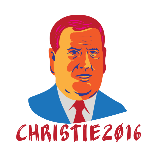 Christie 2016 President Retro by retrovectors