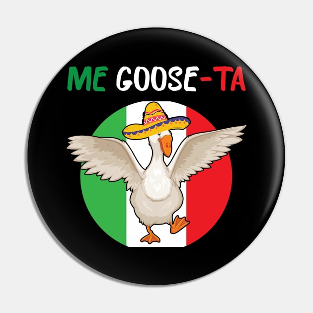 Mexican Geese Spanish Language Pin by FamiLane