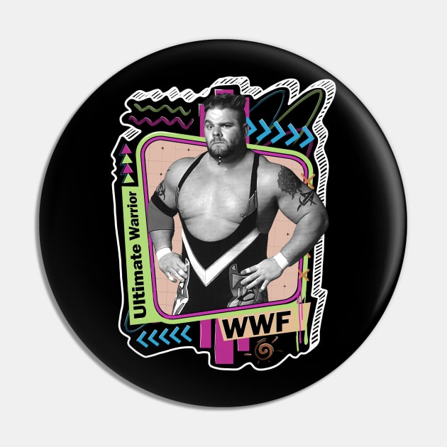 Wrestler Hugh Morrus Pin by PICK AND DRAG