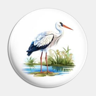 Stork Pin