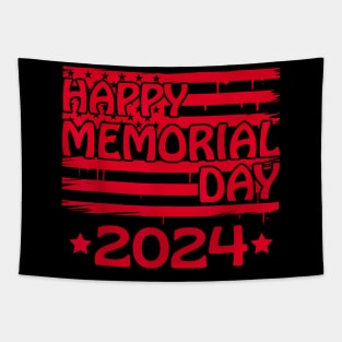 Memorial Day 2024 American Flag Tapestry