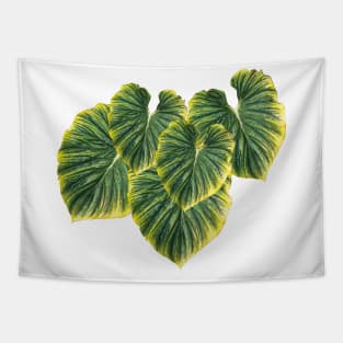 Philodendron Art Tapestry