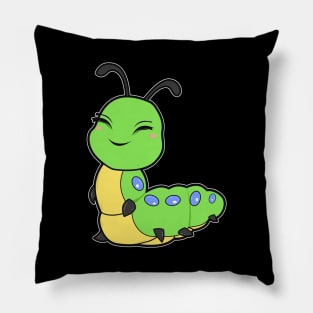 Cute Caterpillar Comic Pillow