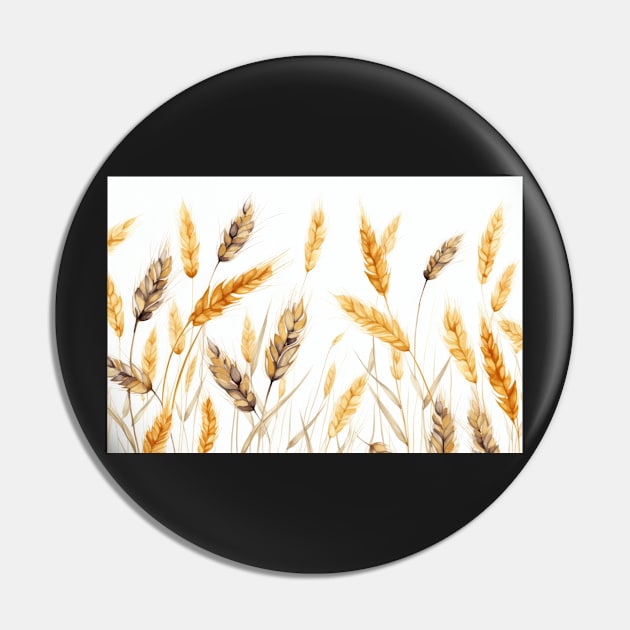 Fall Autum Wheat Harvest Pin by FloralFancy