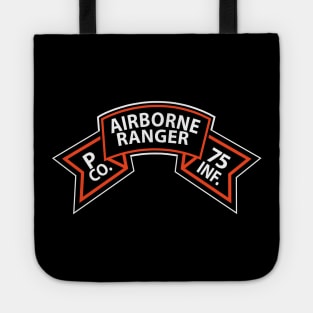 P Co 75th Infantry (Ranger) Scroll Tote