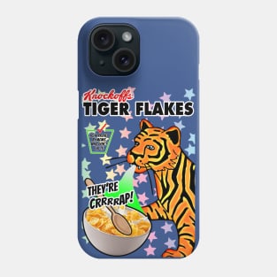 Knockoff Breakfast Cereal : Tiger Flakes Phone Case