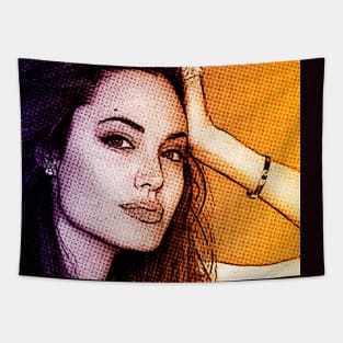 Angelina Jolie Voight Tapestry