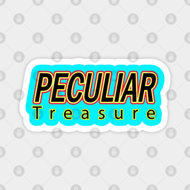 Peculiar Treasure Magnet by Ebony T-shirts