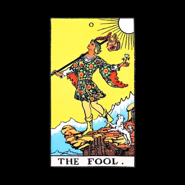 Rider Waite Tarot Major Arcana The Fool by Pixelchicken