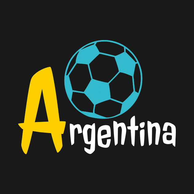 Argentina - Football T-shirt by StayStylish