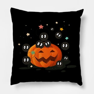 Pumpkin and the Dust Ball Pillow