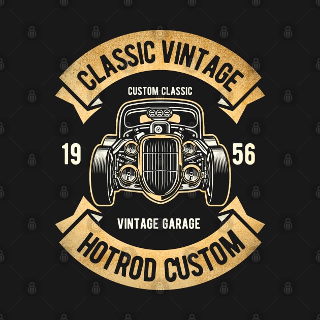 Classic Vintage Hotrod custom by Tempe Gaul