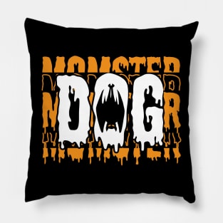 Momster Or Monster Funny Family Matching On Halloween Pillow