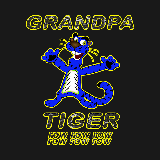 The Tiger In You For The Best Grandpa Ever by gdimido