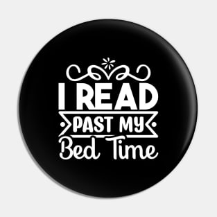 I read past my bedtime Pin