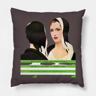 old Hollywood models Pillow