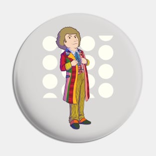 6th Doctor Pin