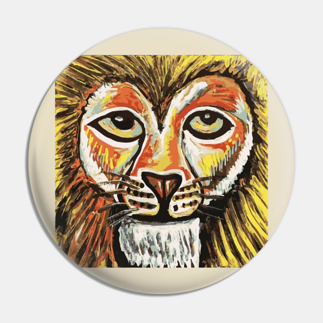 Lion Tamer Pin by Grounded Earth