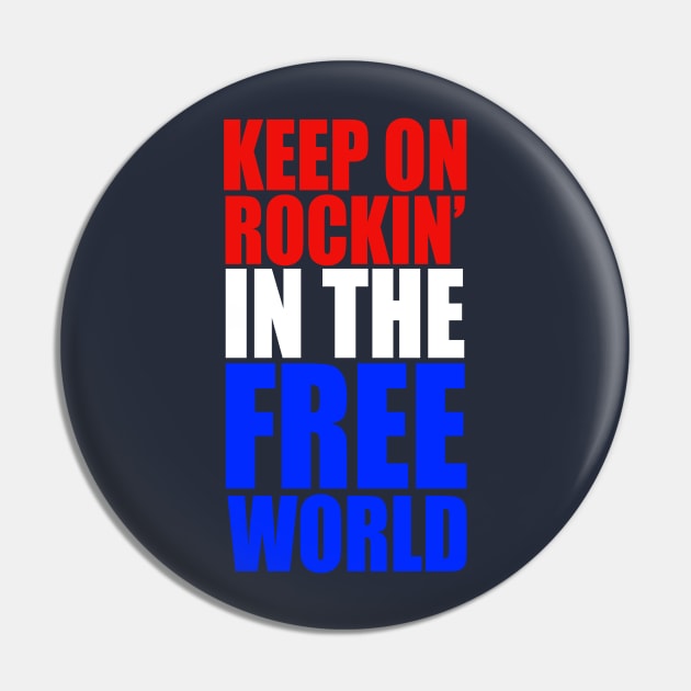 Keep on Rockin' in the Free World! Pin by RetroZest